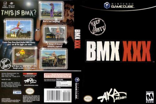 BMX XXX (Europe) (En,Fr,De,Es) Cover - Click for full size image